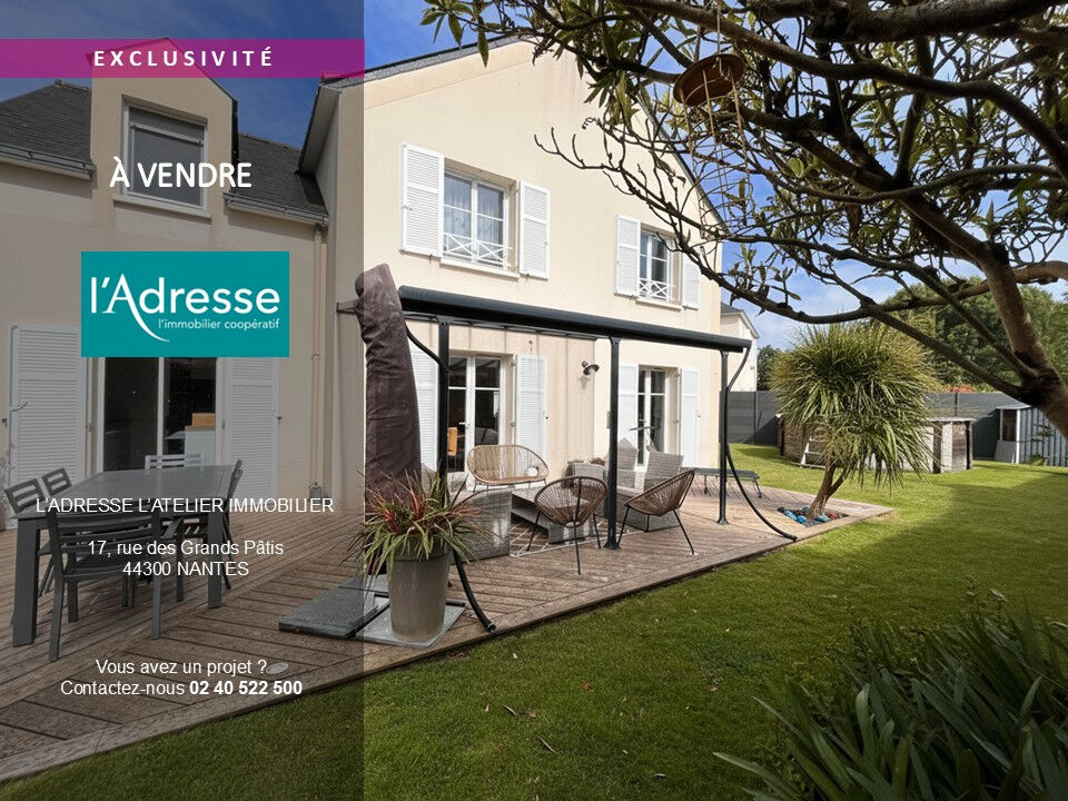 Maison NANTES (44300) 6 pi&egrave;ces 130.00 m&sup2;