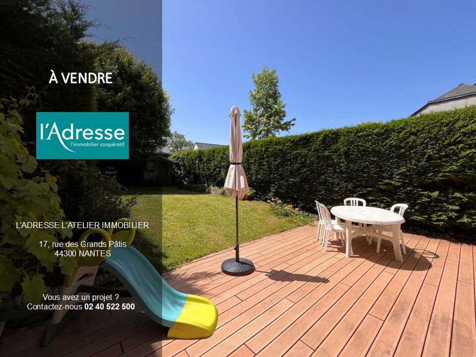 Maison NANTES (44300) 6 pi&egrave;ces 102.00 m&sup2;