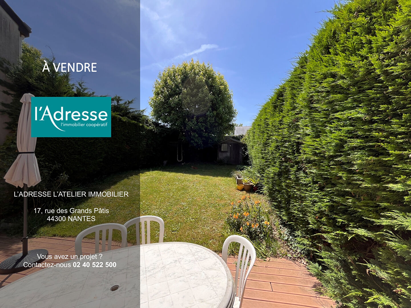 Maison NANTES (44300) 6 pi&egrave;ces 102.00 m&sup2;