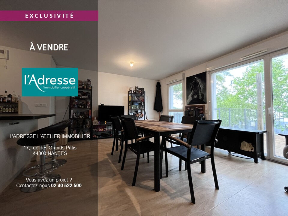 Appartement Nantes (44300) 3 pi&egrave;ces 61.31 m&sup2;