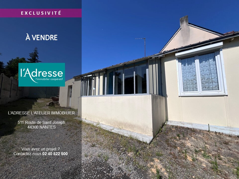 Maison NANTES (44300) 3 pi&egrave;ces 55.00 m&sup2;