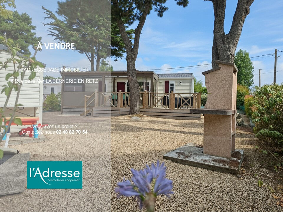 Mobil Home LES MOUTIERS EN RETZ (44760) 3 pi&egrave;ces 32.00 m&sup2;