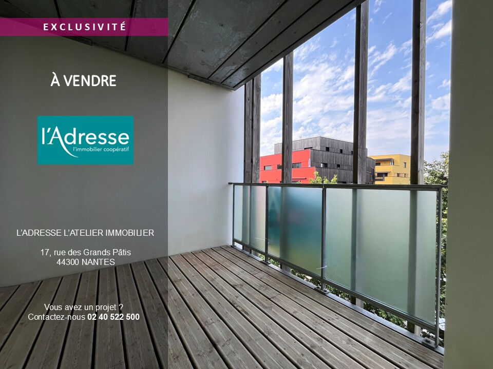 Appartement NANTES (44300) 2 pi&egrave;ces 38.30 m&sup2;