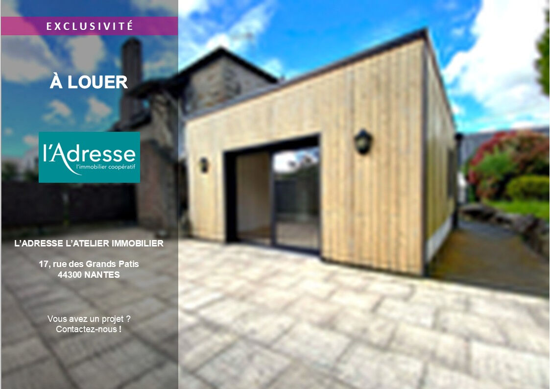 Maison NANTES (44300) 4 pi&egrave;ces 88.90 m&sup2;