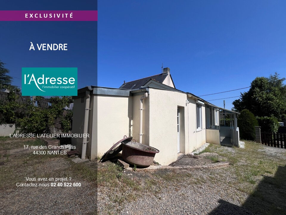 Maison NANTES (44300) 3 pi&egrave;ces 55.00 m&sup2;