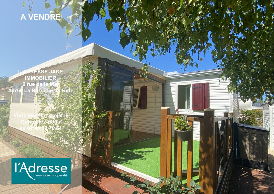 Mobil Home LES MOUTIERS EN RETZ (44760) 4 pi&egrave;ces 38.00 m&sup2;