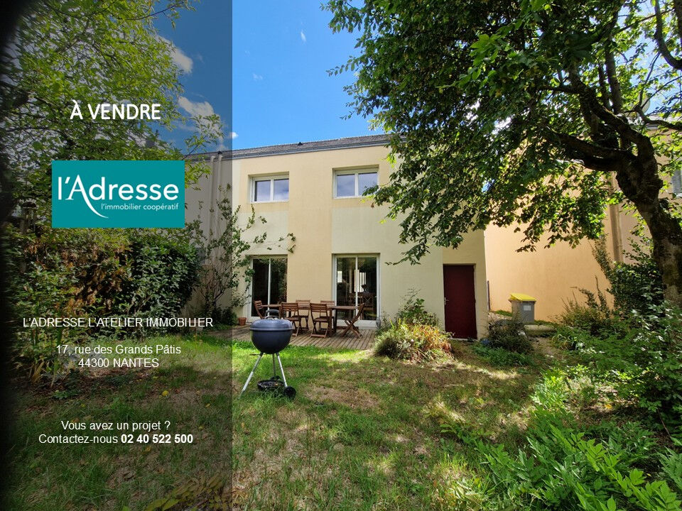 Maison NANTES (44300) 6 pi&egrave;ces 107.00 m&sup2;