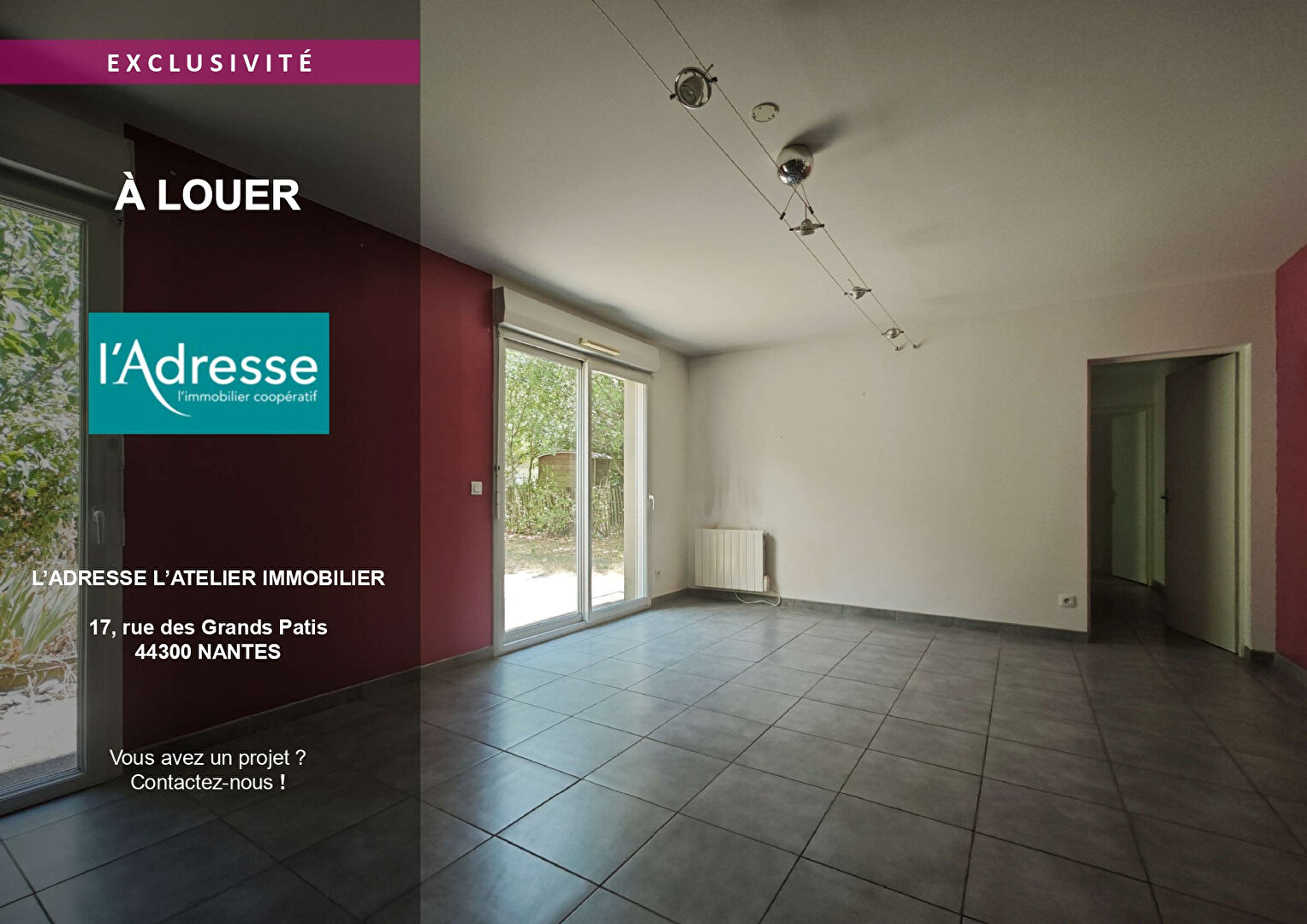 Appartement NANTES (44300) 4 pi&egrave;ces 81.70 m&sup2;