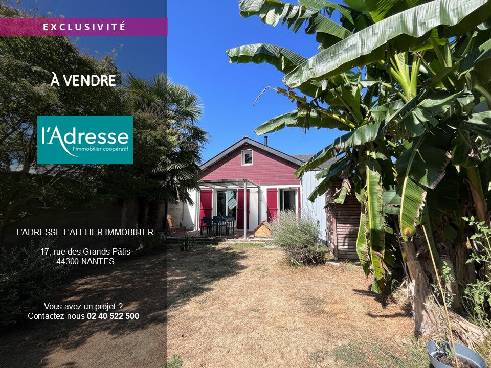 Maison NANTES (44300) 5 pi&egrave;ces 86.00 m&sup2;