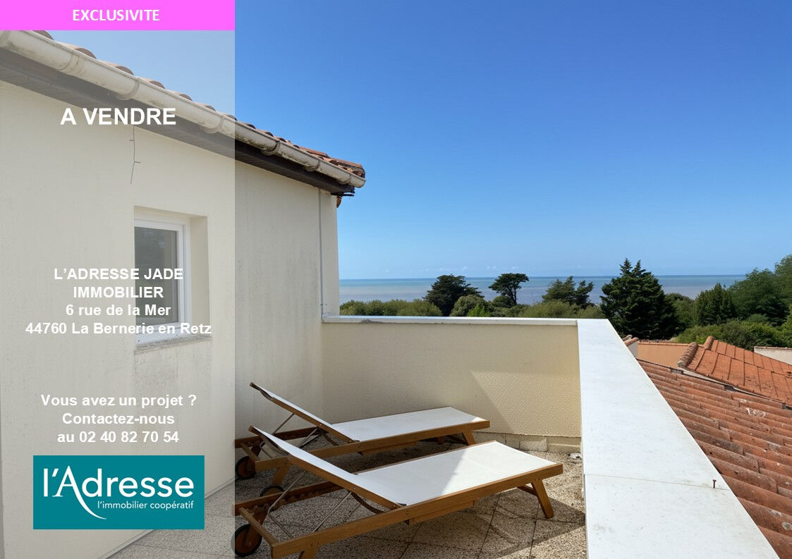 Appartement LA BERNERIE EN RETZ (44760) 3 pi&egrave;ces 37.91 m&sup2;