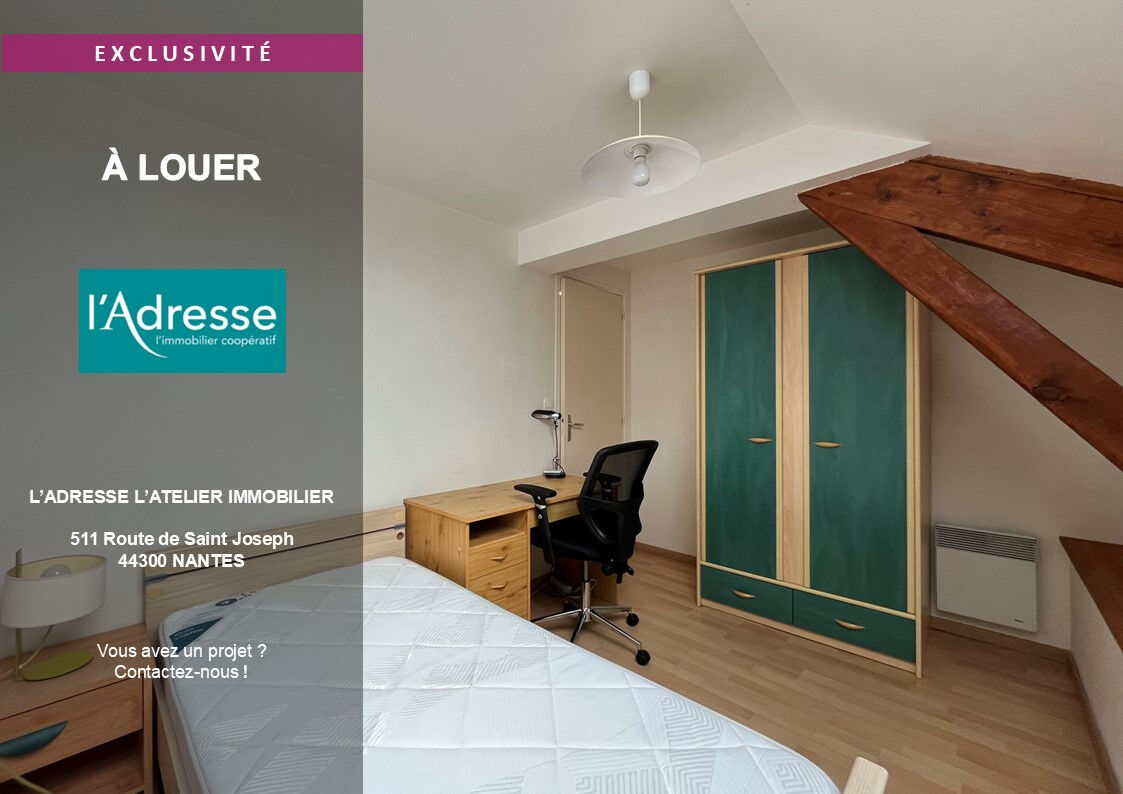 Appartement NANTES (44300) 1 pi&egrave;ce 23.00 m&sup2;