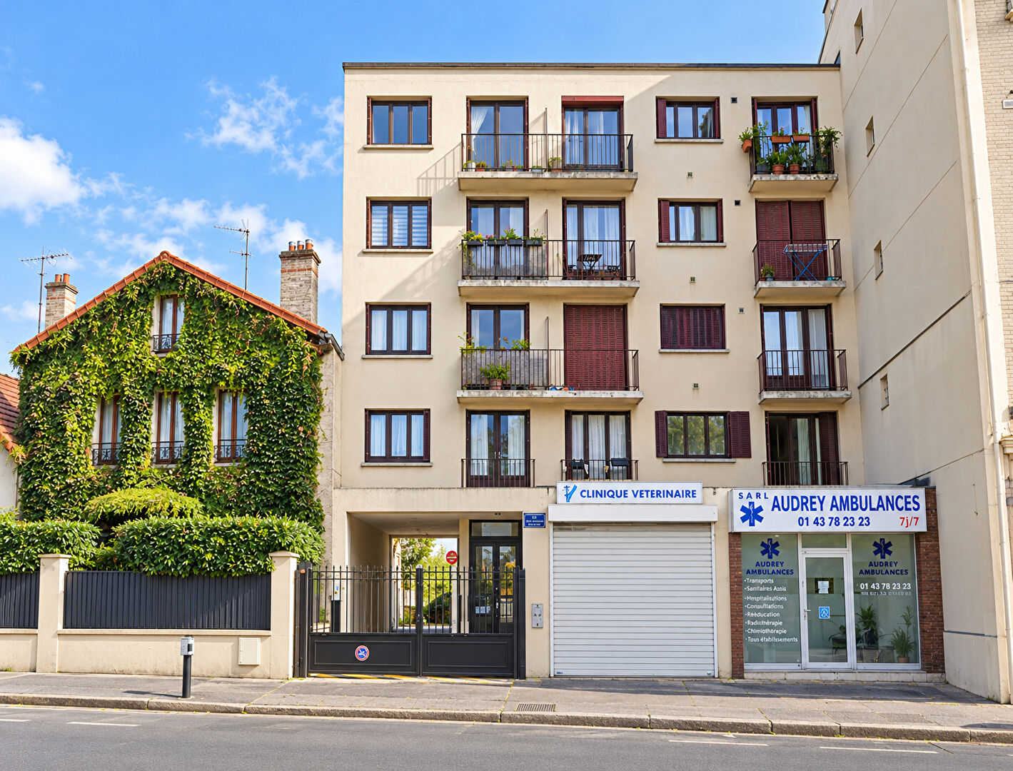 Alfortville (94) 255 000 € Appartement 3 pièces , 2 chambres 64.12 m² Avec balcon