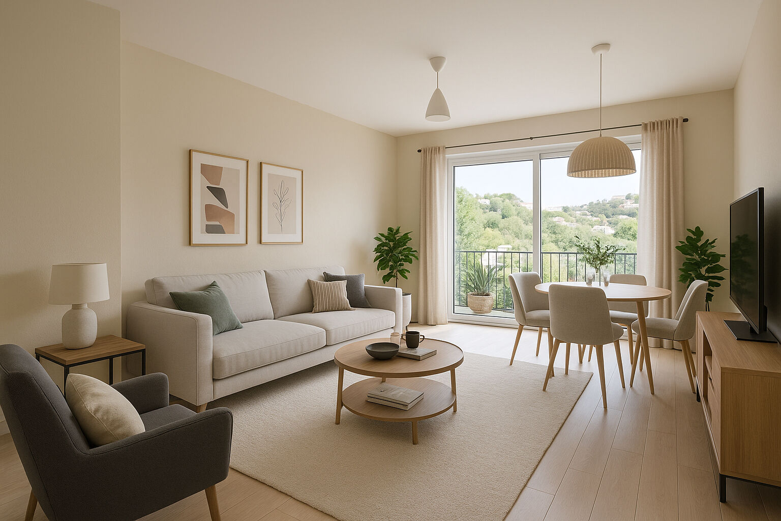 Appartement Cagnes-sur-Mer (06800) 3 pièces 59.25 m²