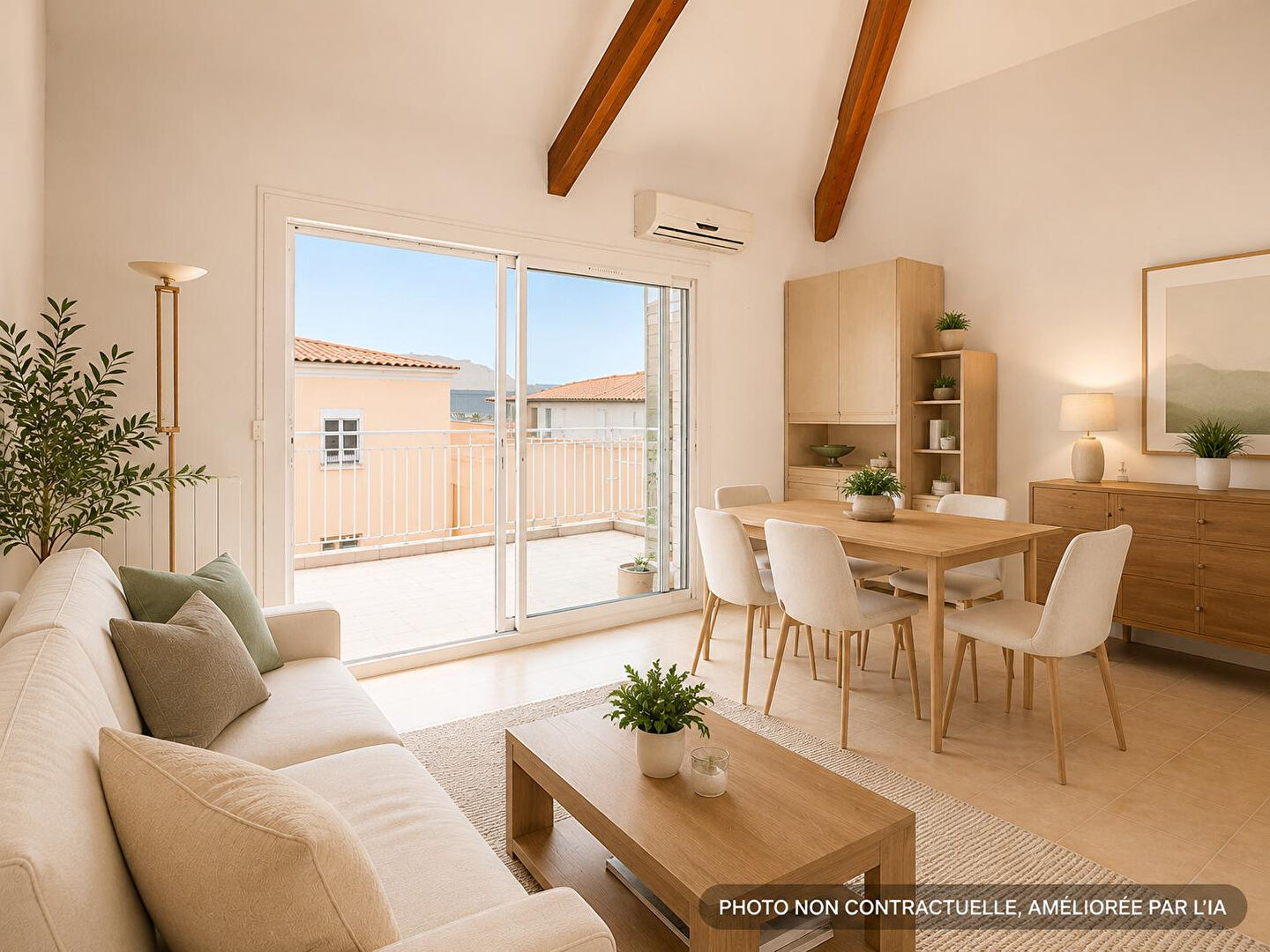3-room Apartment - 55m² - Le Cannet — 55.00 sqm, 1 bedroom, balcony — photo 3