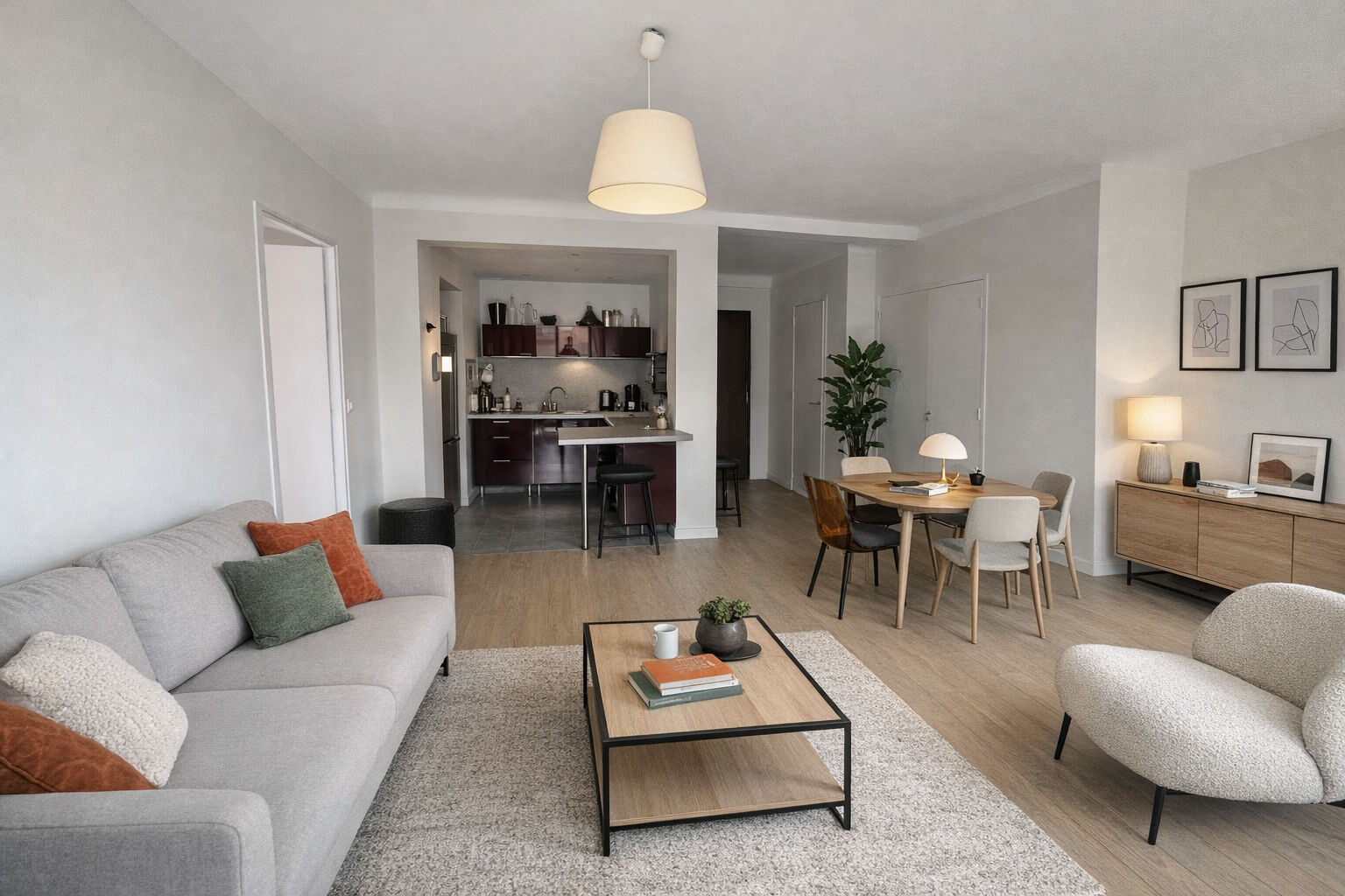 Appartement CANNES (06400) 2 pi&egrave;ces 49.11 m&sup2;