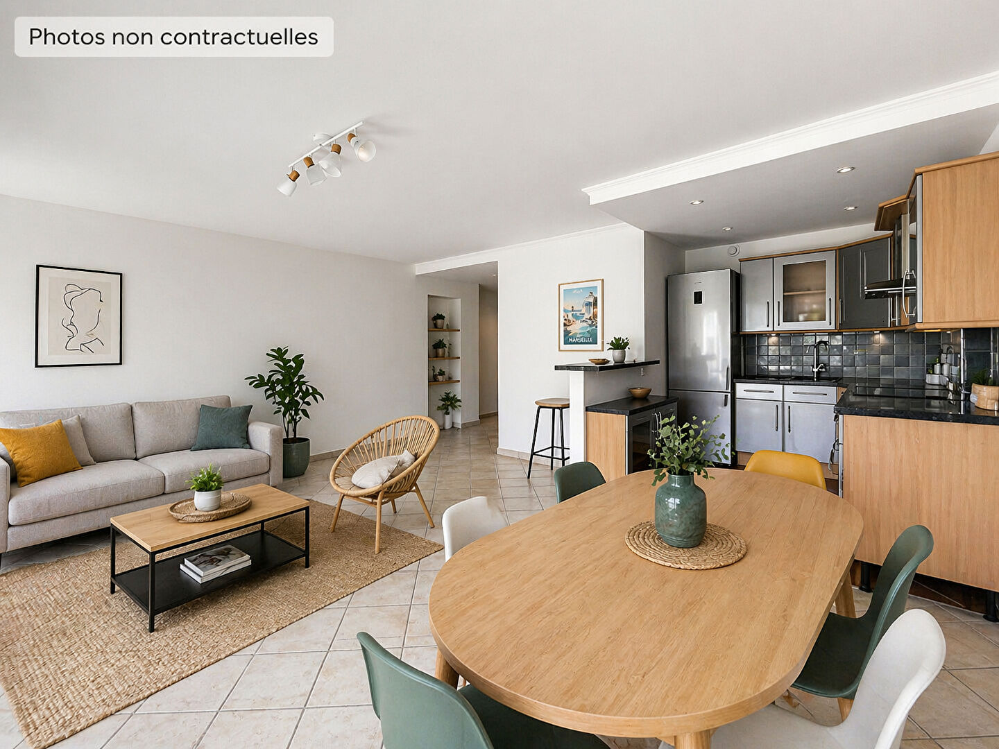 3-room Apartment - 62.70m² - Le Cannet — 62.70 sqm, 2 bedrooms, 1 bathroom — photo 4