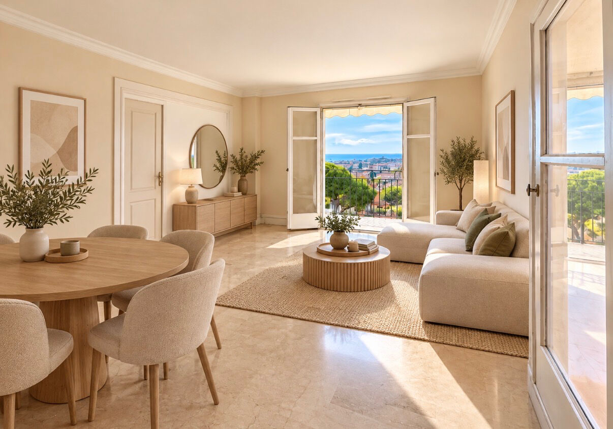 Appartement LE CANNET (06110) 3 pi&egrave;ces 67.39 m&sup2;