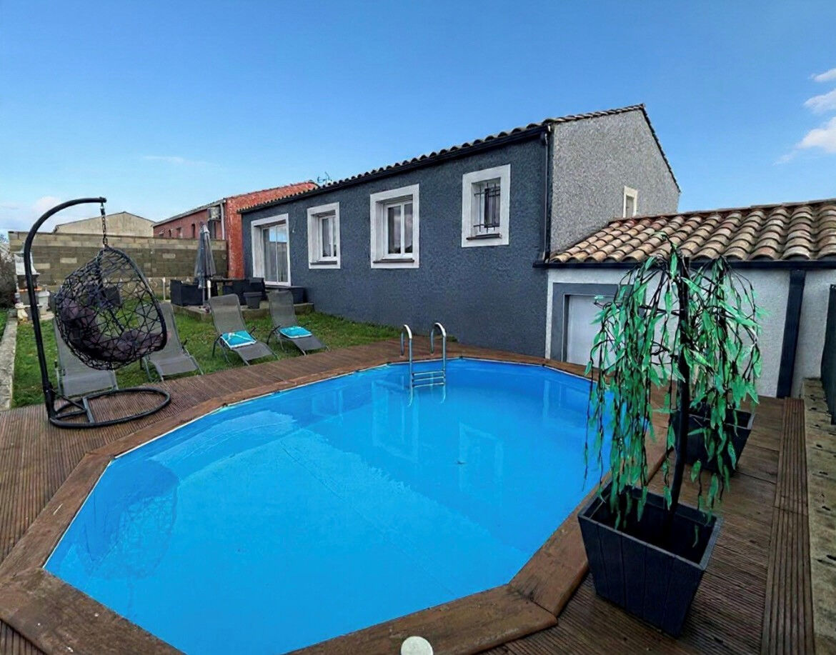 Maison VILLEGAILHENC (11600) 6 pi&egrave;ces 92.00 m&sup2;