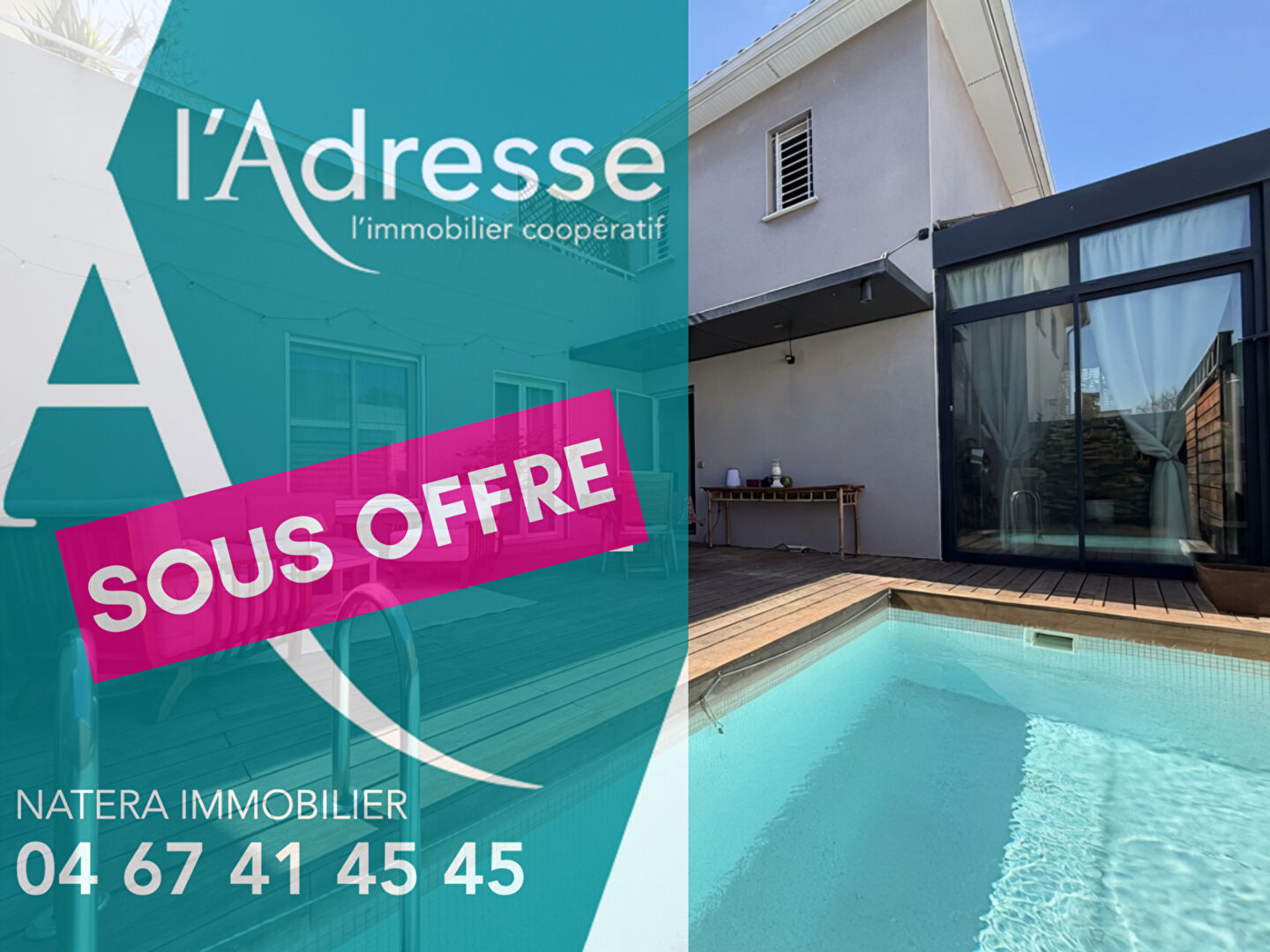 Villa GRABELS (34790) 4 pi&egrave;ces 122.00 m&sup2;