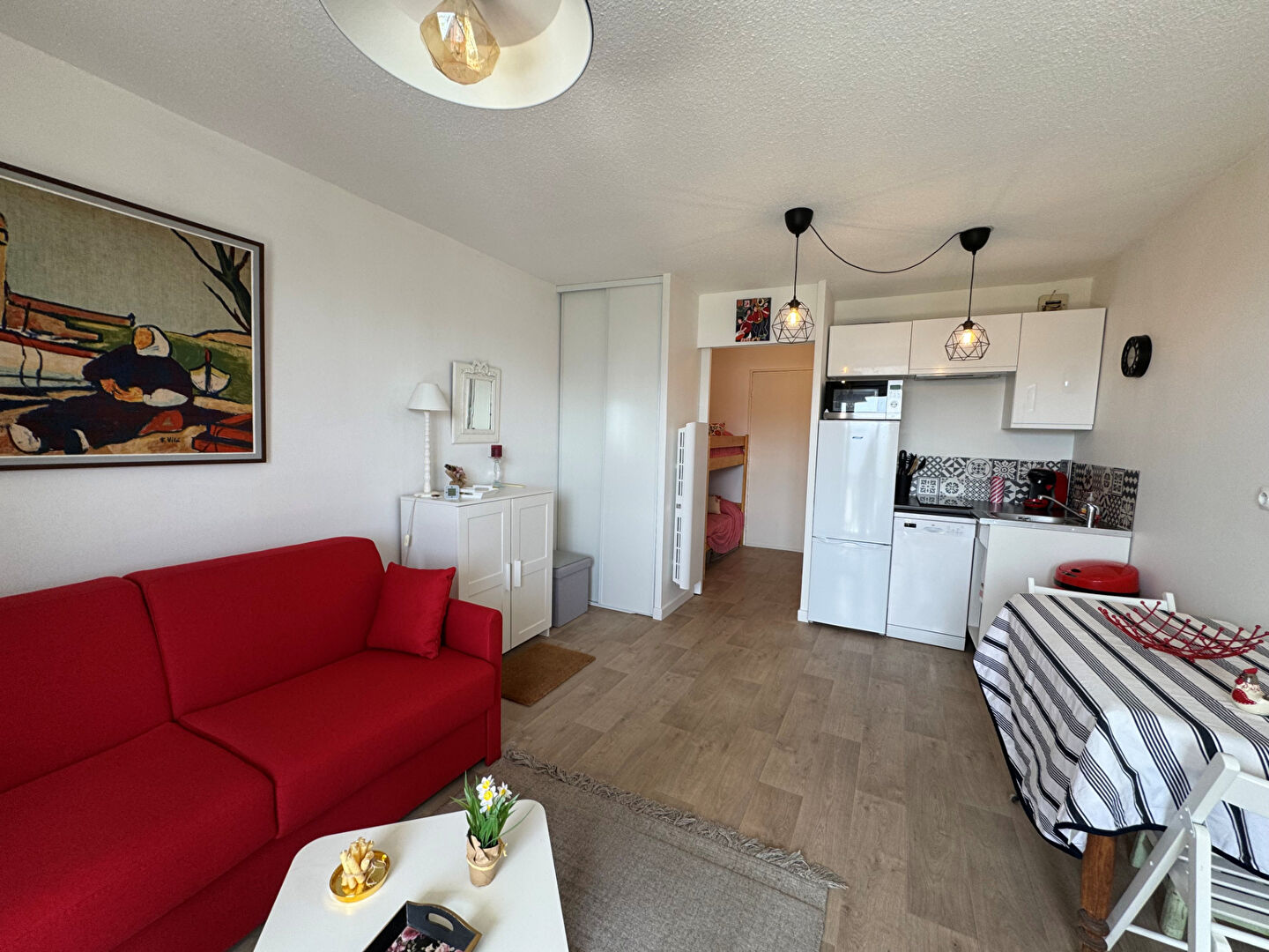 Appartement LES ANGLES (66210) 1 pièce 22.27 m²