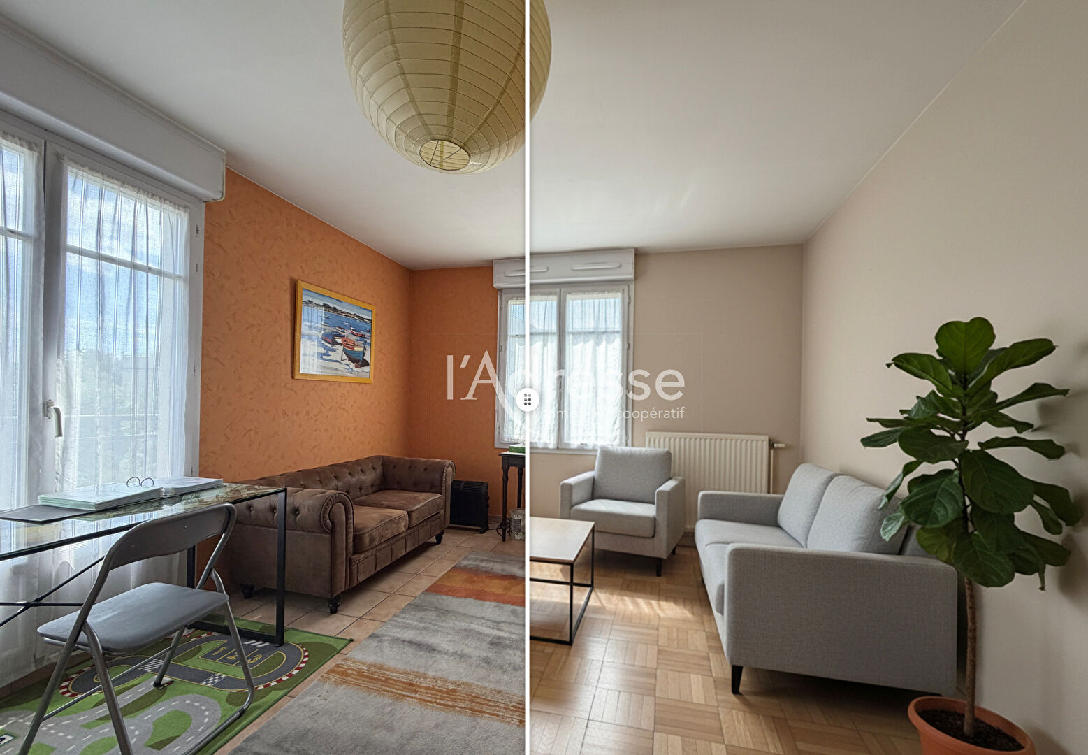 Bussy-Saint-Georges (77) Exclusif 329 000 € Appartement 4 pièces , 3 chambres 75.00 m² Avec balcon, garage/box