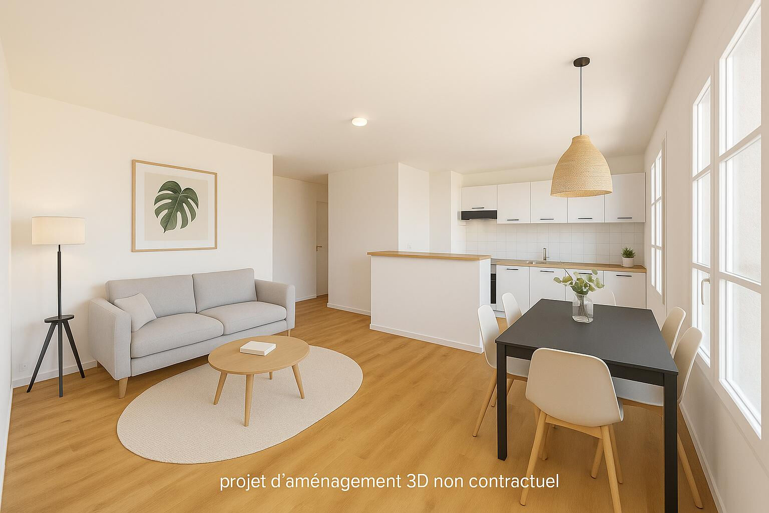 Appartement PLAISANCE DU TOUCH (31830) 2 pièces 45.00 m²