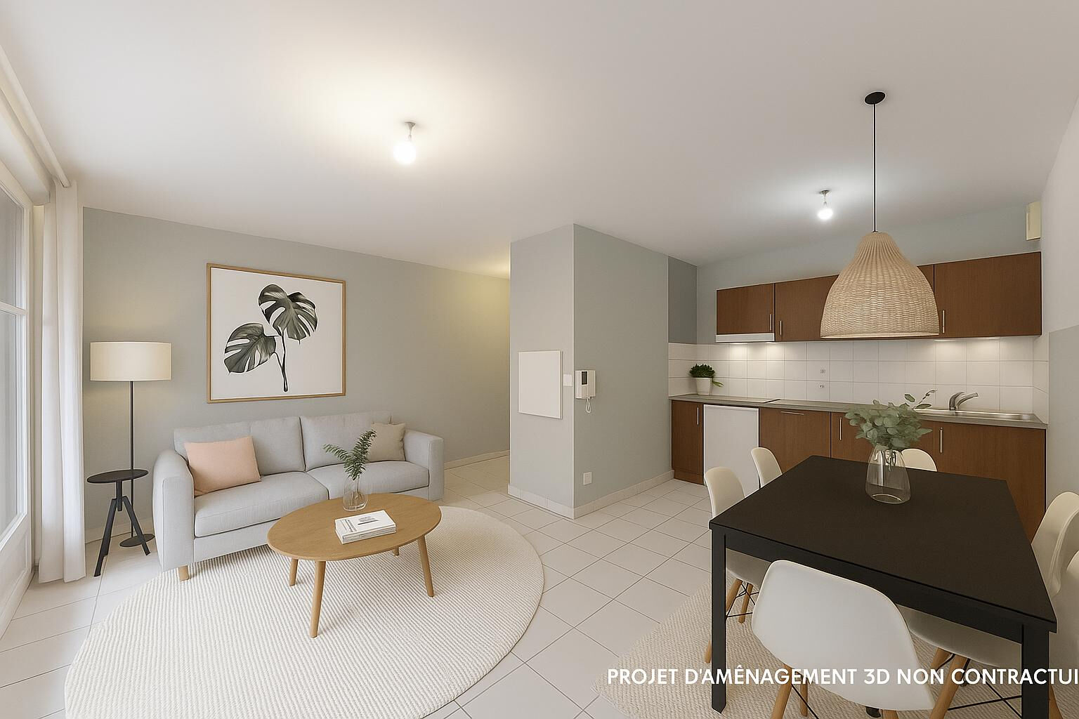 Appartement TOULOUSE (31200) 2 pièces 41.48 m²