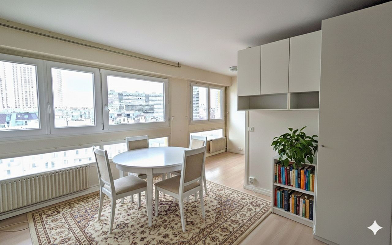 Appartement PARIS (75013) 1 pi&egrave;ce 39.47 m&sup2;