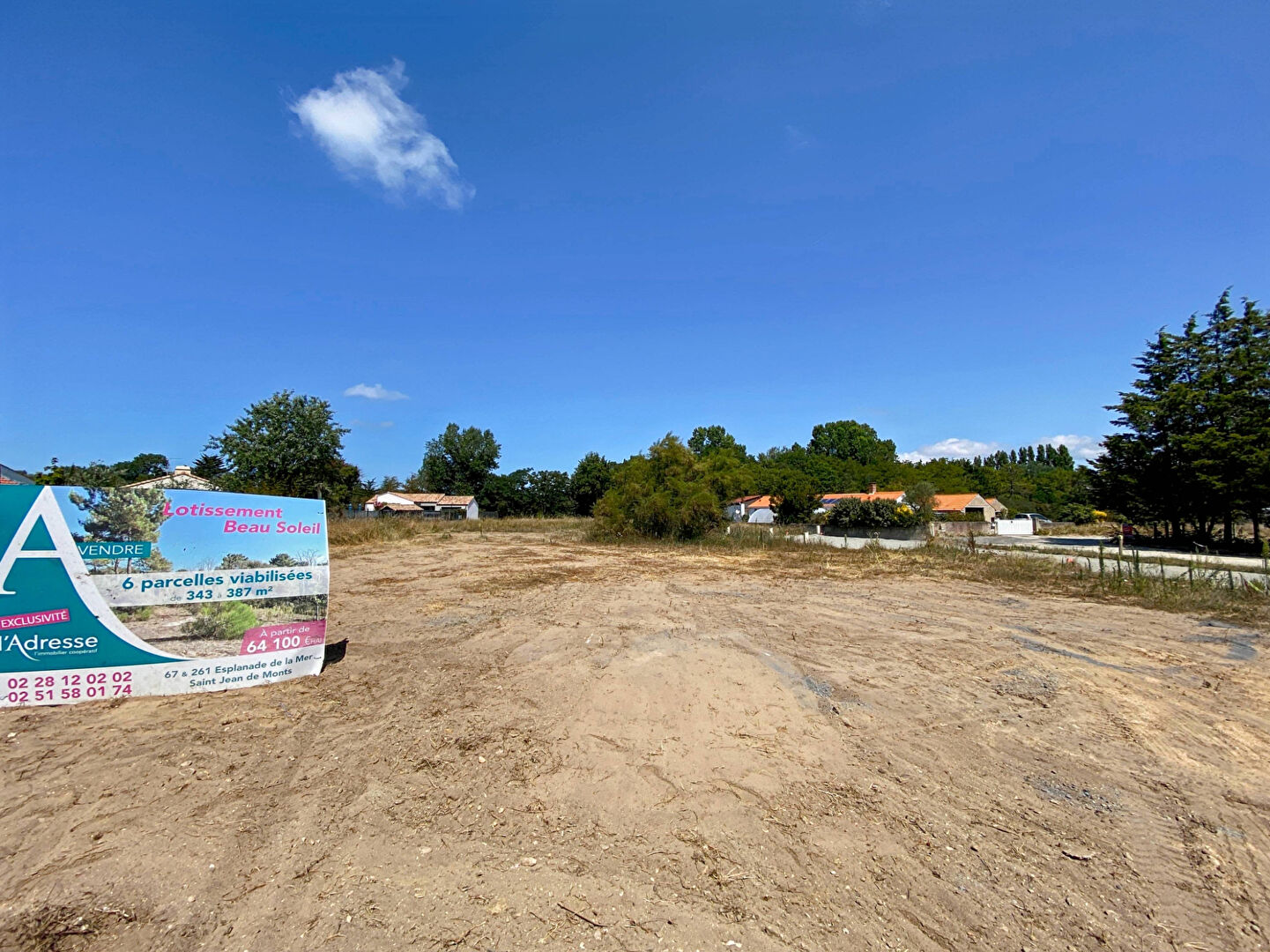 Terrain SAINT JEAN DE MONTS (85160) 343.00 m²