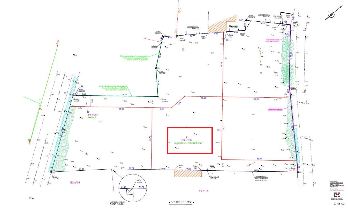 Terrain SAINT JEAN DE MONTS (85160) 1145.00 m²
