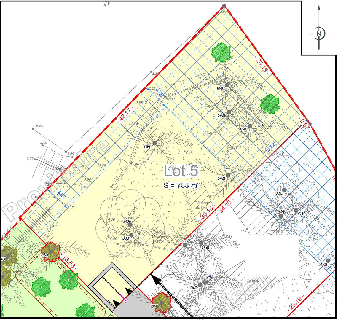 Terrain SAINT JEAN DE MONTS (85160) 788.00 m²