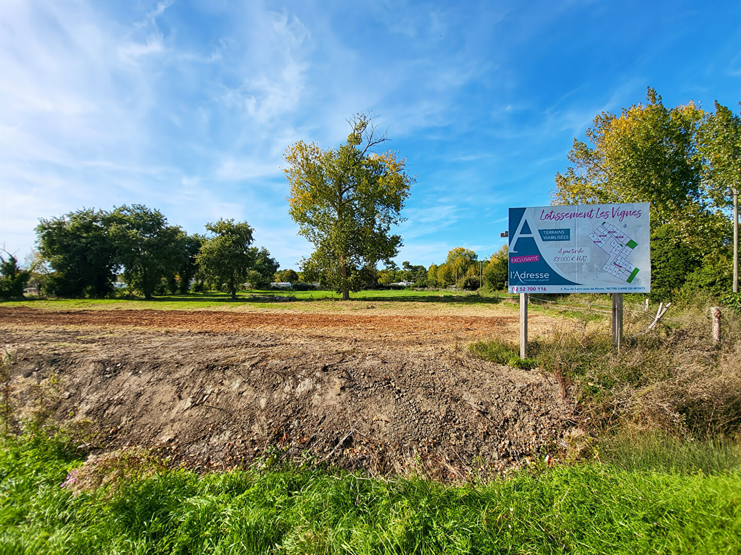 Terrain NOTRE DAME DE MONTS (85690) 370.00 m²