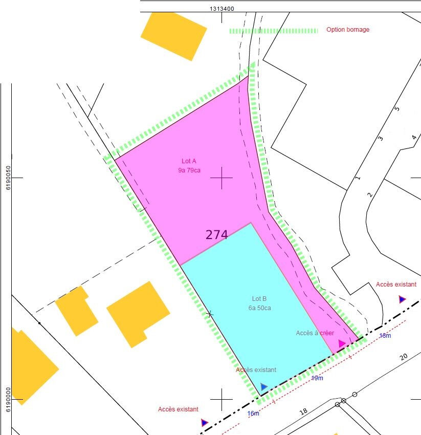 Terrain SAINT JEAN DE MONTS (85160) 979.00 m²