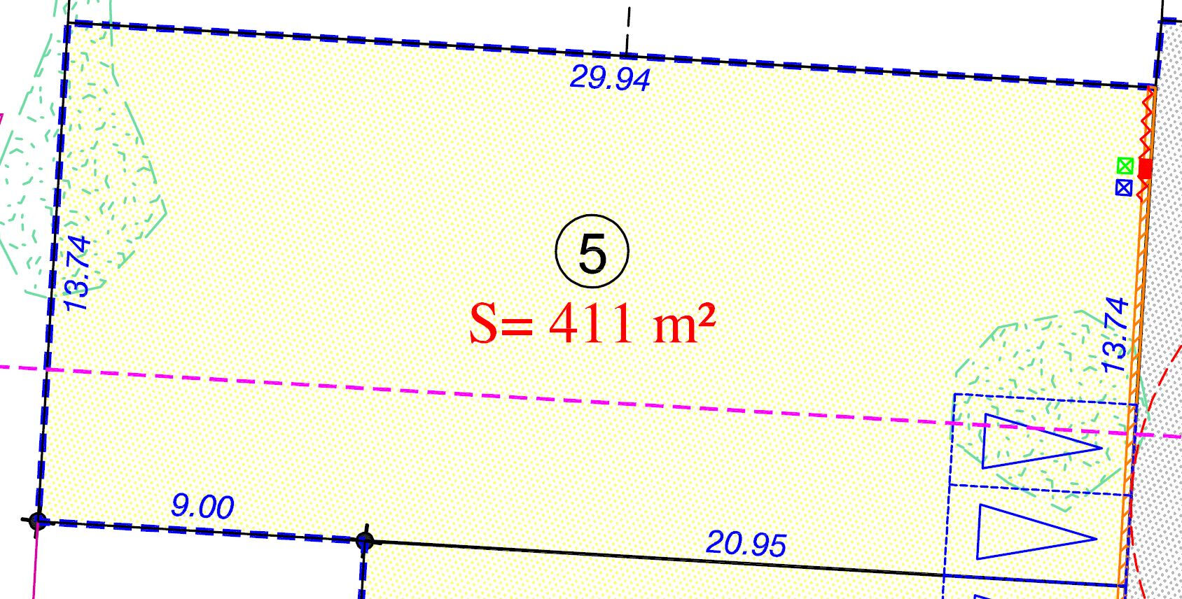 Terrain SAINT JEAN DE MONTS (85160) 411.00 m&sup2;