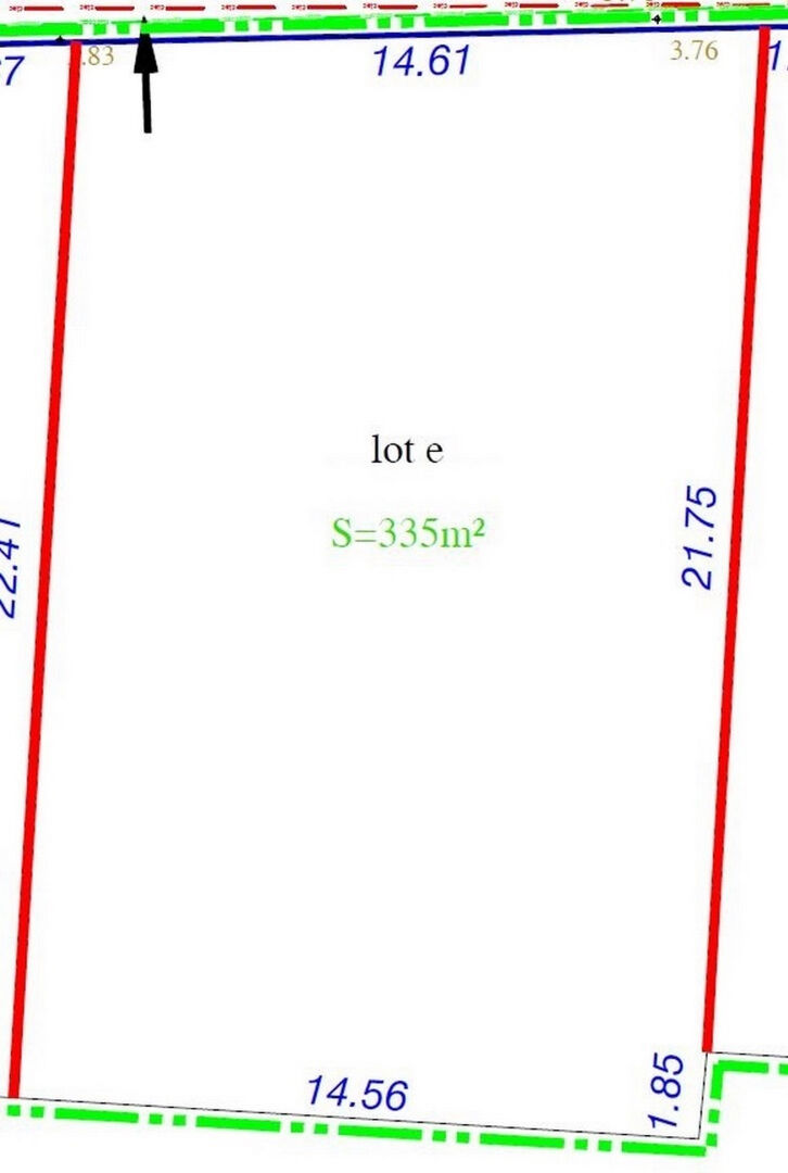 Terrain SAINT JEAN DE MONTS (85160) 335.00 m&sup2;