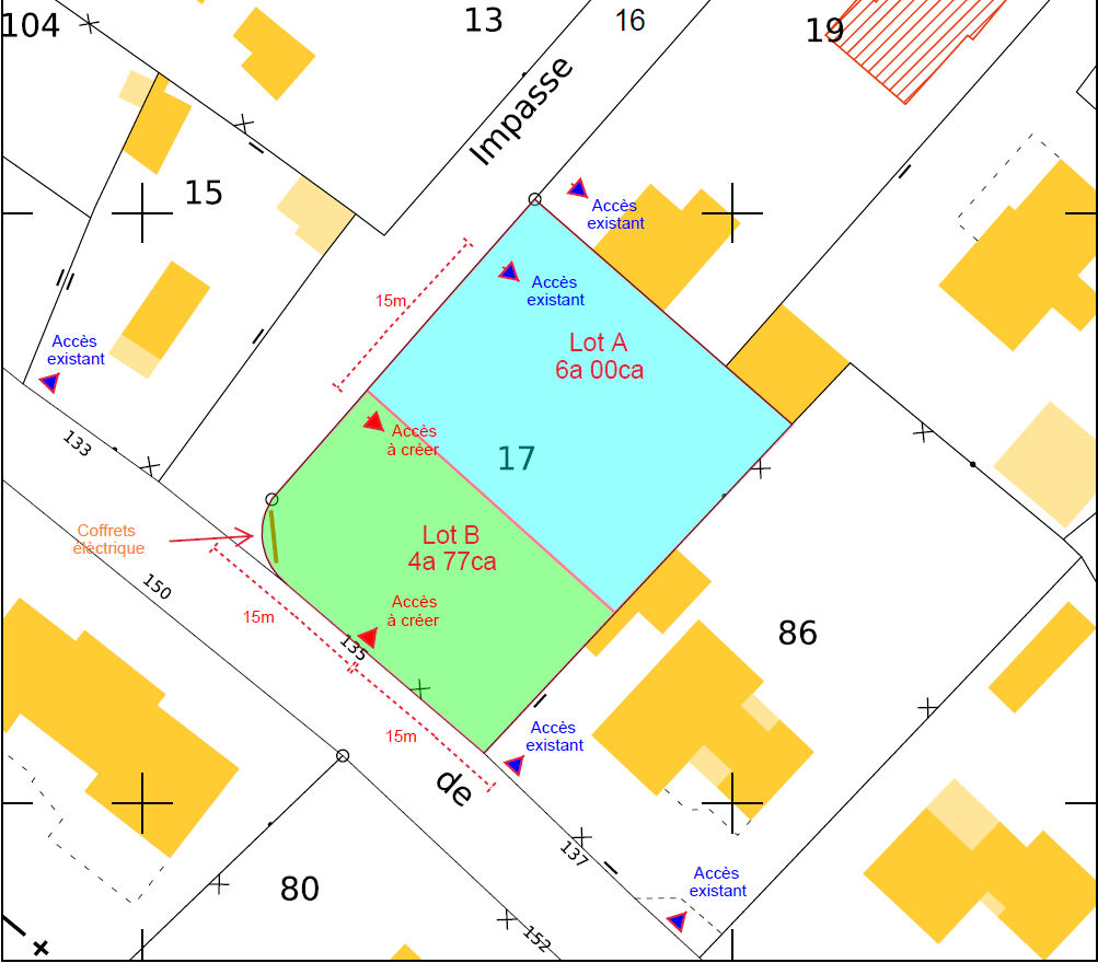 Terrain SAINT JEAN DE MONTS (85160) 600.00 m&sup2;