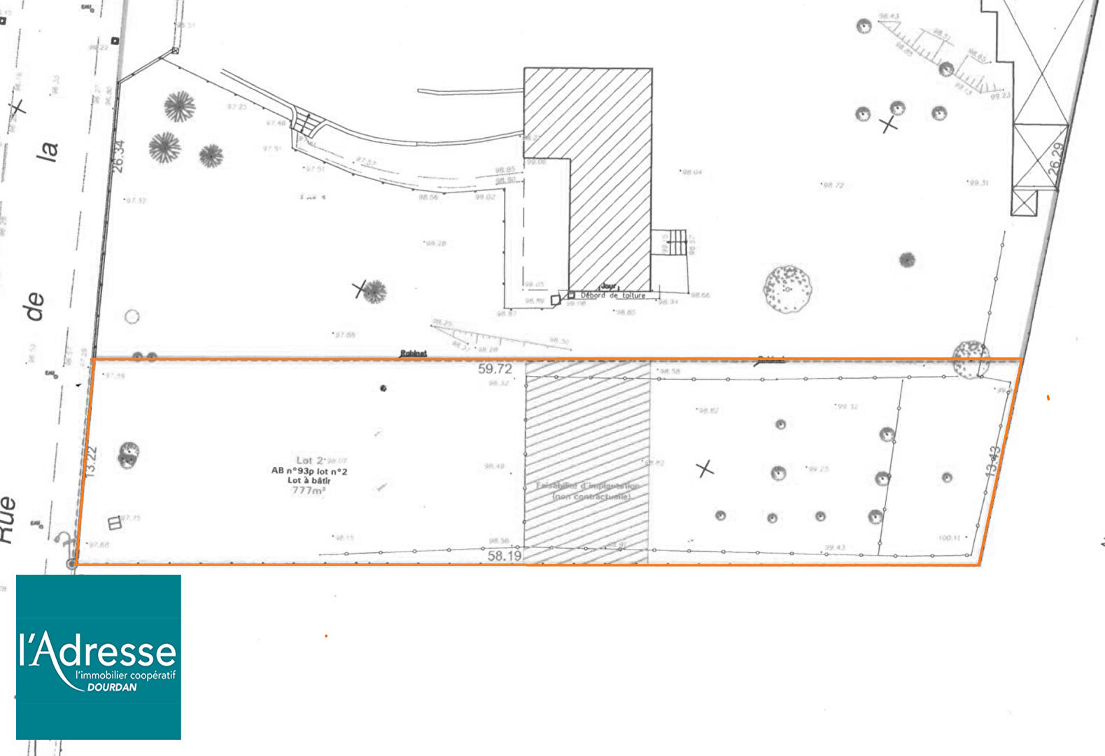 Terrain DOURDAN (91410) 777.00 m²