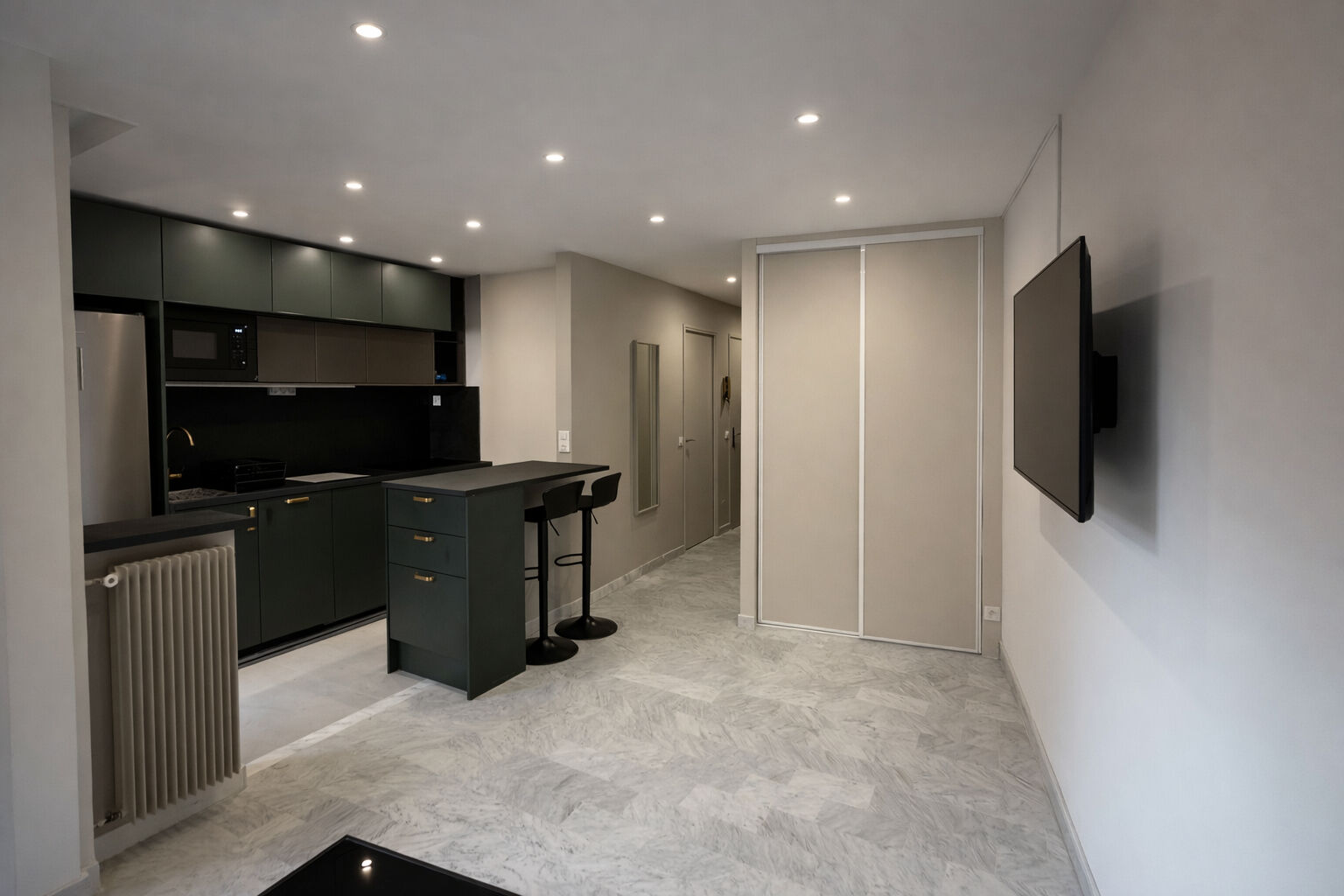 Appartement Nice (06100) 1 pi&egrave;ce 28.72 m&sup2;