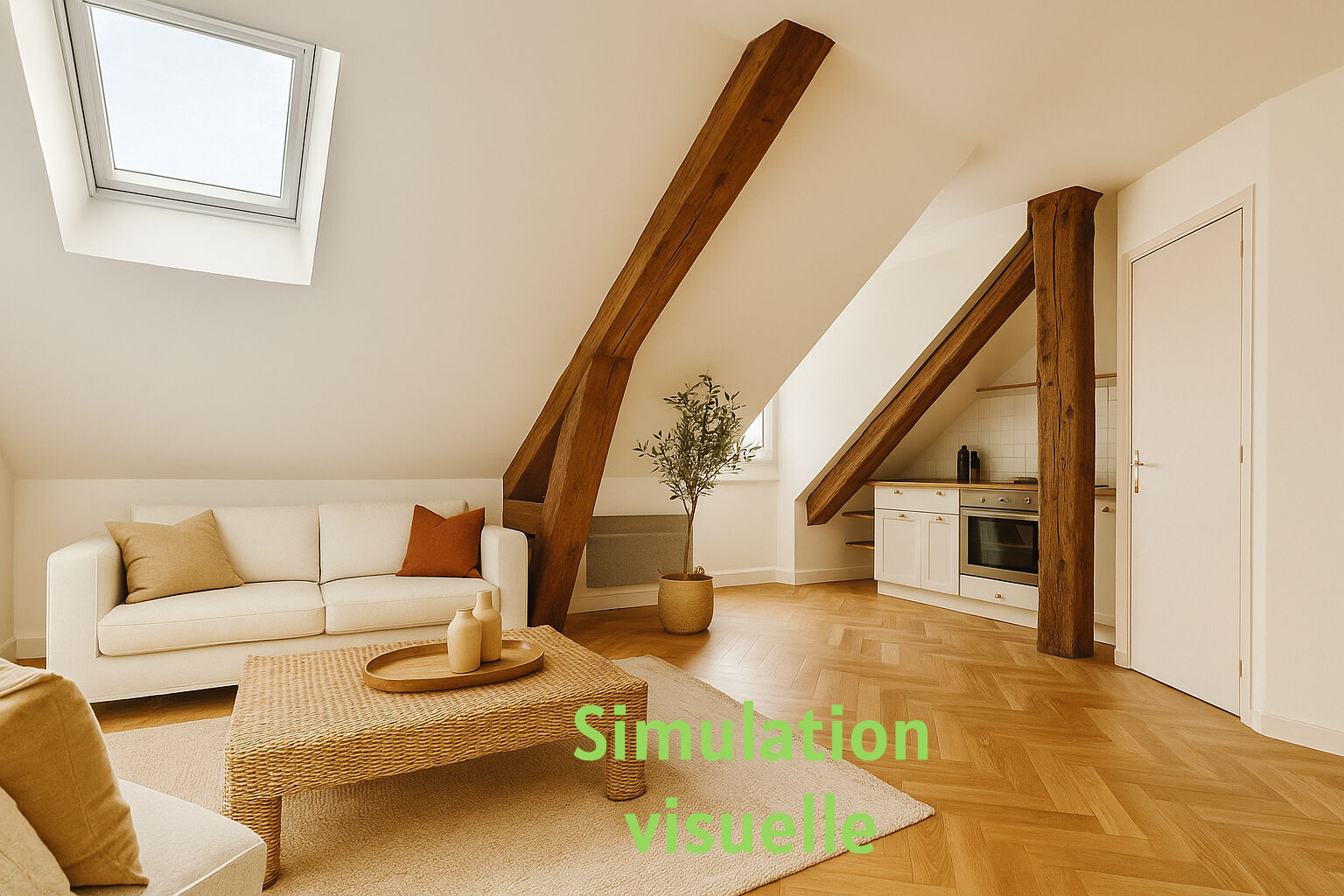 Appartement AUBERVILLIERS (93300) 2 pièces 26.42 m²