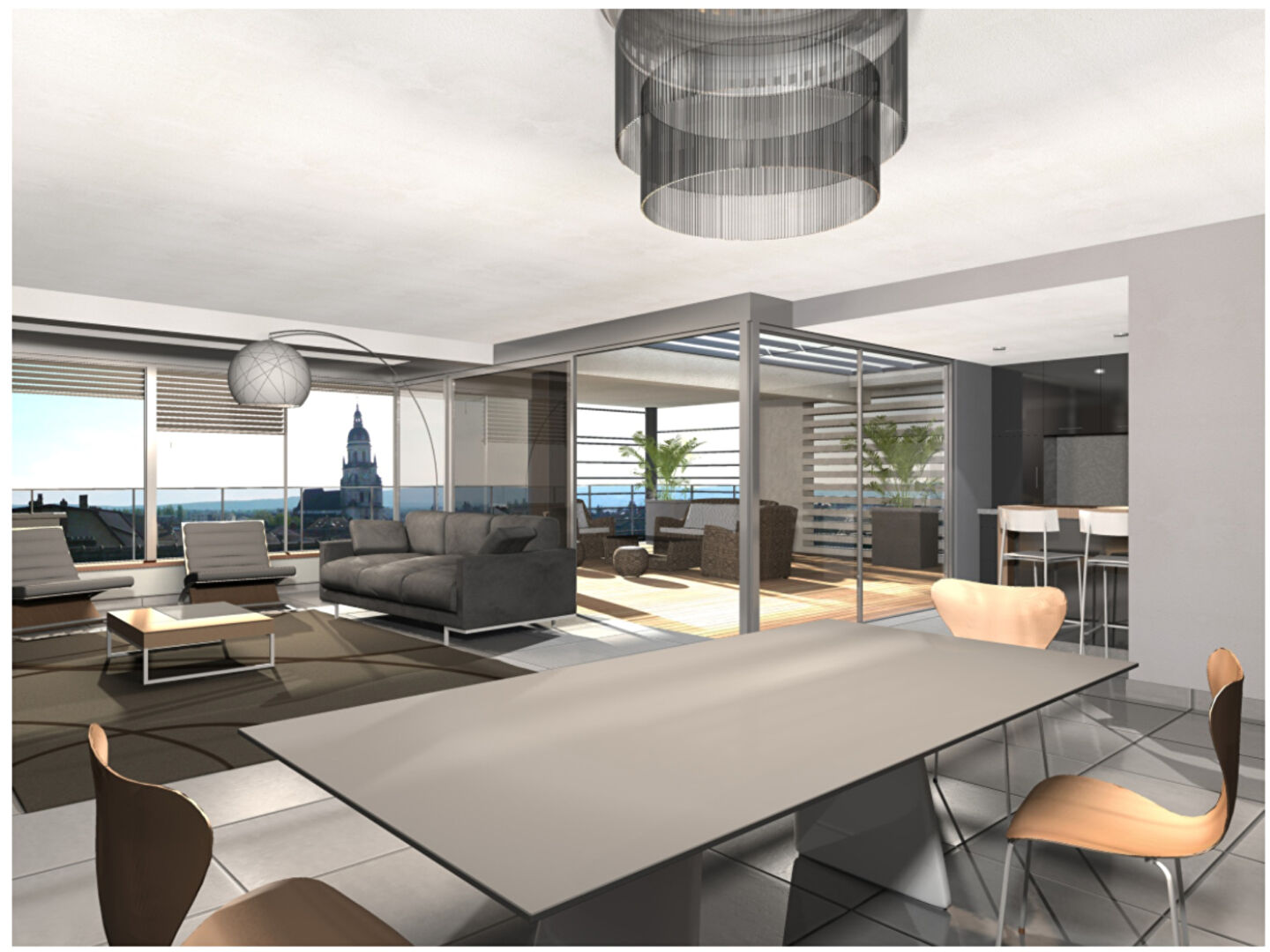 Appartement BOURG EN BRESSE (01000) 4 pièces 130.82 m²
