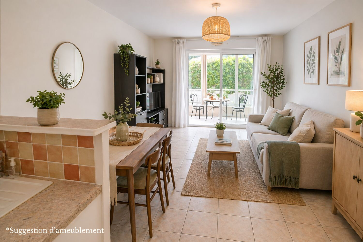 Appartement CARQUEIRANNE (83320) 3 pi&egrave;ces 50.44 m&sup2;