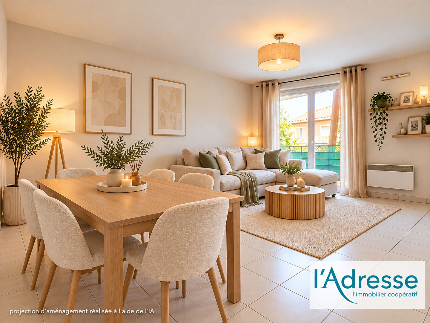 Appartement SAINT ALBAN (31140) 2 pi&egrave;ces 45.88 m&sup2;