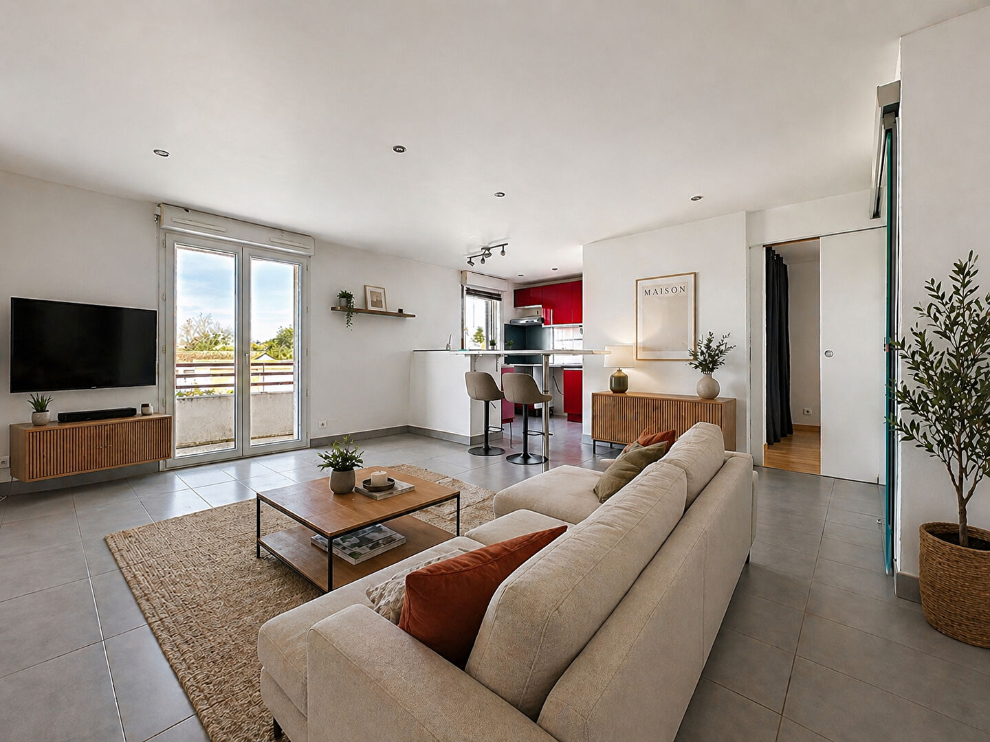 Appartement Fonbeauzard (31140) 2 pi&egrave;ces 45.17 m&sup2;