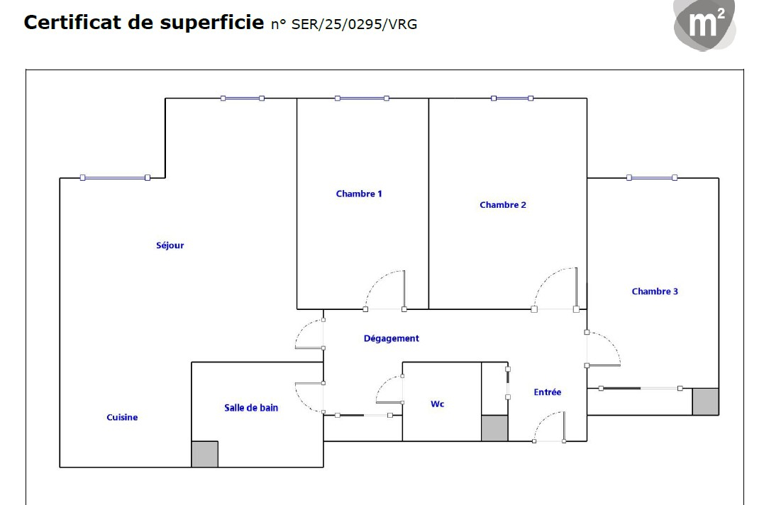 Appartement MASSY (91300) 4 pi&egrave;ces 77.91 m&sup2;