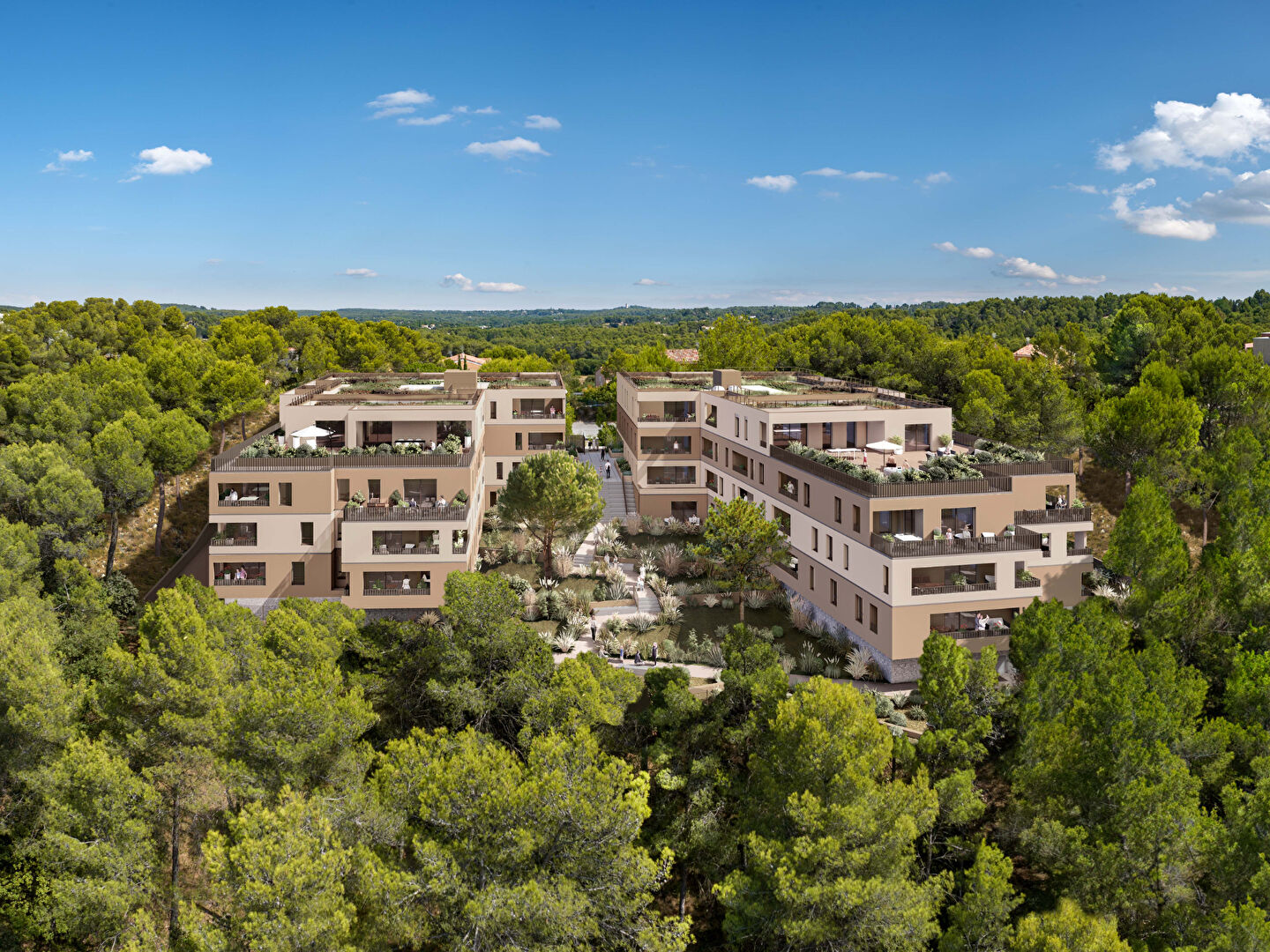 Appartement SAINT CLEMENT DE RIVIERE (34980) 2 pièces 41.00 m²