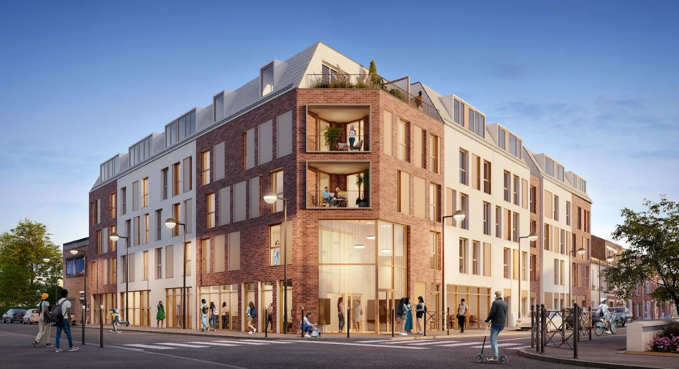 Appartement FACHES THUMESNIL (59155) 1 pi&egrave;ce 18.36 m&sup2;