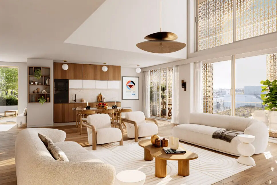 Appartement PARIS (75015) 4 pi&egrave;ces 88.70 m&sup2;