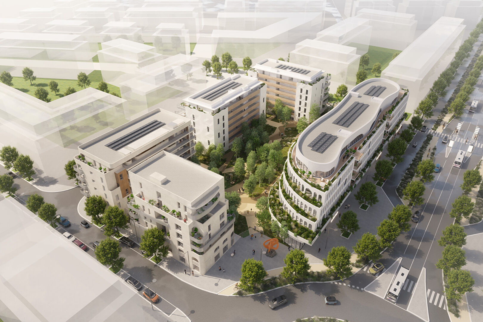 Appartement CASTELNAU LE LEZ (34170) 3 pi&egrave;ces 66.00 m&sup2;