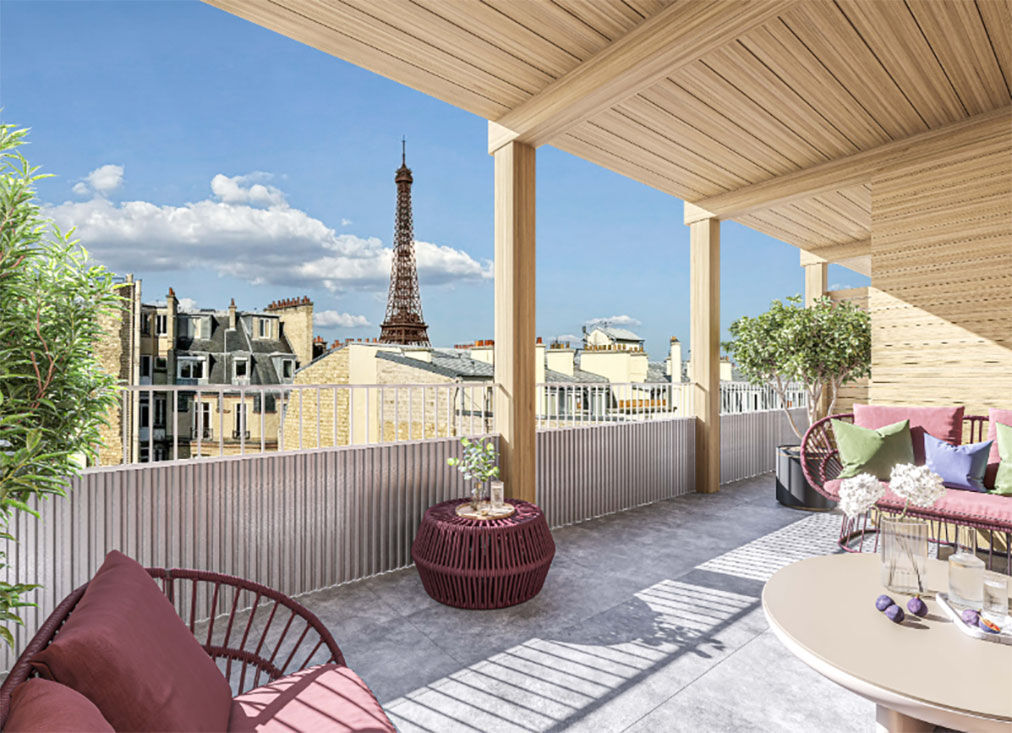 Vente appartement 4 pièces, 87.30m², Paris 16 - 1 355 000 €