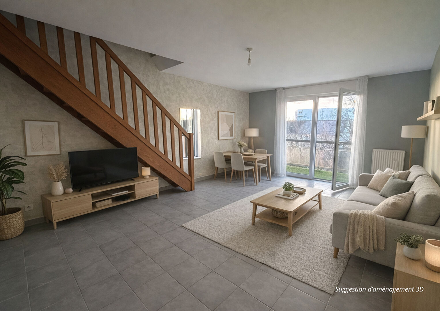 Appartement NANTES (44300) 2 pi&egrave;ces 44.93 m&sup2;